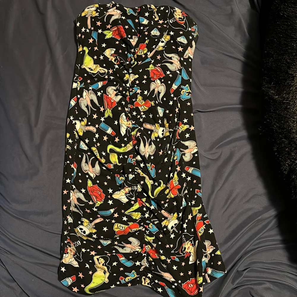 Rare Pinupgirl Clothing Deadly Dames vintage retro tattoo pinup hotrod bodycon